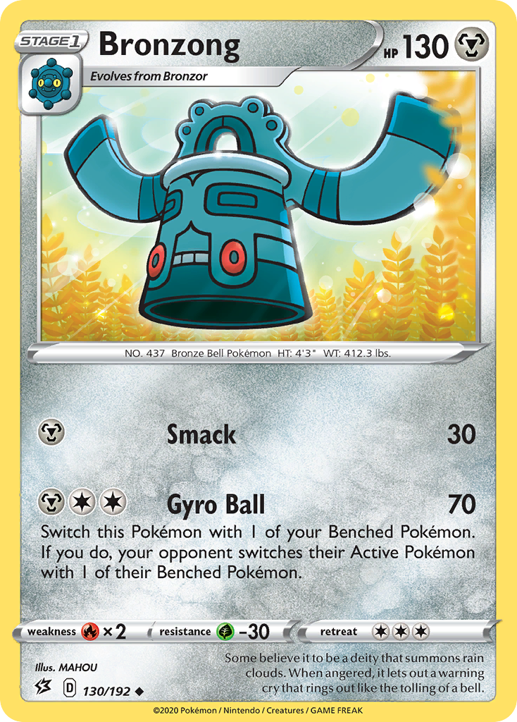 Rebel Clash Bronzong #130/192